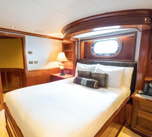EXCELLENCE Captains Quarters Head Luxury Yacht Browser by CHARTERWORLD Superyacht Charter